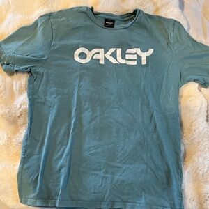 Oakley Men's Teal Short Sleeve Tee